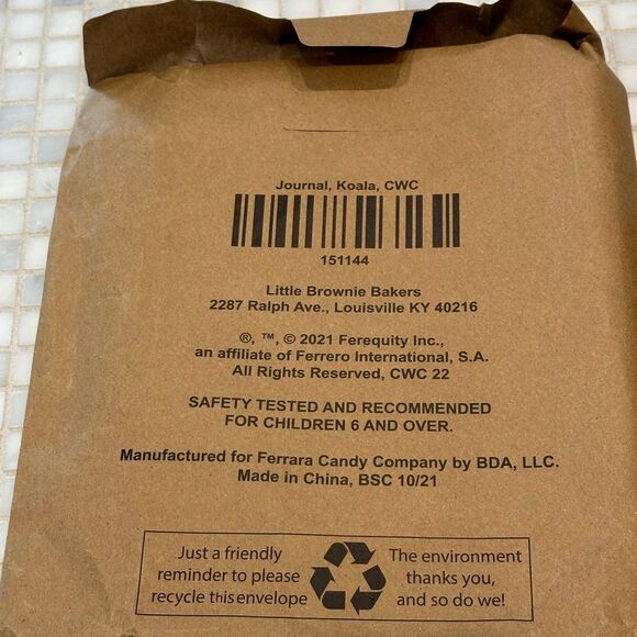 Girl Scouts Koala Writing Journal Diary NWT - Picture 8 of 8